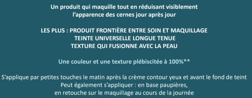 Soin correcteur anti-cernes