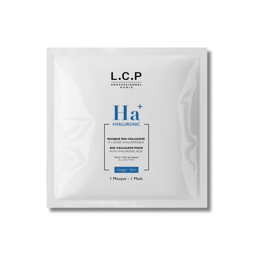 Masque bio-cellulose à l'acide hyaluronique
